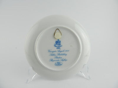 ROYAL TETTAU ORIGINALE PIATTO PORCELLANA COLLEZIONE DI NATALE IN ITALIANO 2011