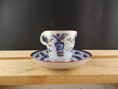 ANTICO 1850 SET PORCELLANA TAZZA E PIATTO MINTON STOKE STAFFORDSHIRE WOODSEAT