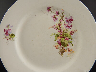 ANTICO RARO PIATTO CERAMICA RICHARD MILANO DECORO FLOREALE