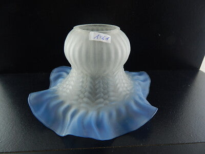 ANTICO EPOCA LIBERTY VETRO SOFFIATO TULIP PASTA VETRO PER APPLIQUE LAMPADA #1561