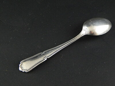 ANTICHI 3 CUCCHIAINI ARGENTATI CM 14 ARGENTERIA CALDERONI SILVER PLATED