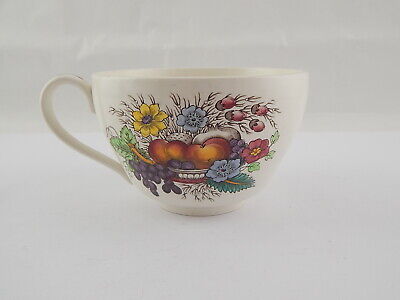 ANTICA RARA SCODELLA TAZZA CERAMICA ENGLAND COPELAND SPODE 1920 NATURA MORTA