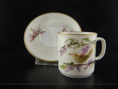 VINTAGE TAZZA CAFFE' PORCELLANA WINTERLING BAVARIA DIPINTA MANO FIRMATA 1979