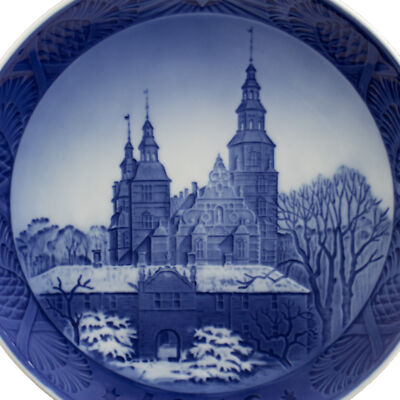 ROYAL COPENHAGEN PIATTO DI NATALE 1956 ORIGINALE PORCELLANA PRIMA SCELTA