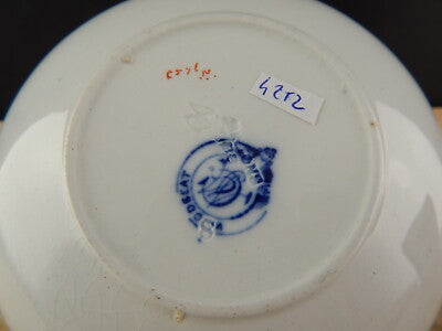 ANTICO 1850 SET PORCELLANA TAZZA E PIATTO MINTON STOKE STAFFORDSHIRE WOODSEAT