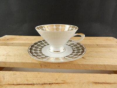 VINTAGE TRIO PORCELLANA TAZZA 2 PIATTINI WINTERLING BAVARIA ROSIAU COLLEZIONE