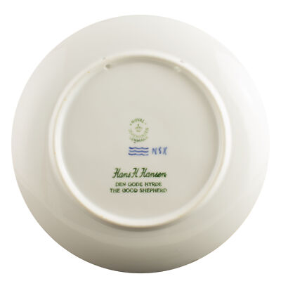 ROYAL COPENHAGEN PIATTO DI NATALE 1957 ORIGINALE PORCELLANA PRIMA SCELTA