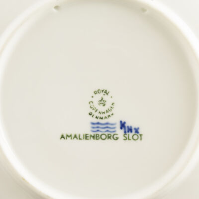 ROYAL COPENHAGEN PIATTO DI NATALE 1954 ORIGINALE PORCELLANA SECONDA SCELTA