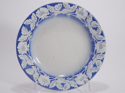 ANTICO PIATTO CERAMICA VEDOVA BESIO & FIGLIO MONDOVI' 1899 DECORO AEROGRAFO