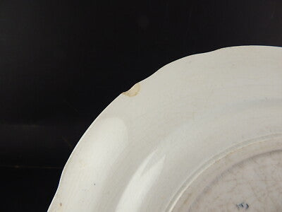 ANTICO PIATTO CERAMICA SARREGUEMINES CERES FINE 800 COLLEZIONE DIFETTO #825