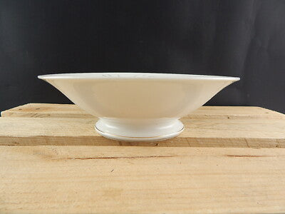 ANTICA ALZATA FRUTTIERA PORCELLANA GINORI METÀ 1800 DIPINTA MANO FIORI DI CAMPO