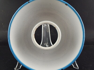 ANTICA FORMELLA CIAMBELLA LATTA METALLO SMALTATO SHABBY CHIC COLLEZIONE CUCINA