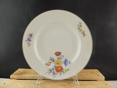 ANTICO SERVIZIO TAVOLA PIATTI PORCELLANA FREIBERG BAVARIA BOUQUET FIORI ESTIVI