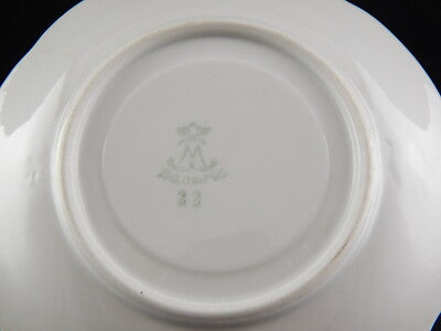 ANTICA ART DECO TAZZINA CAFFÈ PORCELLANA MITTERTEICH BAVARIA ANNI ‘30 DIFETTO