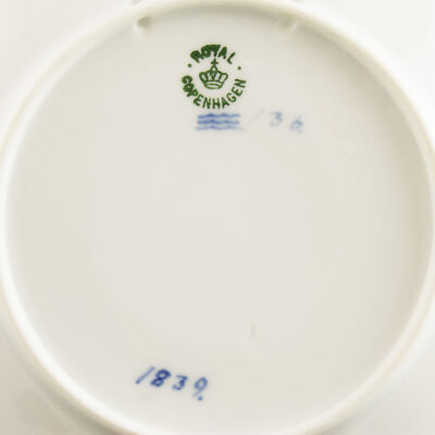 ROYAL COPENHAGEN PIATTO DI NATALE 1912 ORIGINALE PORCELLANA PRIMA SCELTA