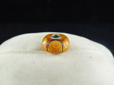 VINTAGE CIONDOLO CHARM TROLLBEADS VETRO DANISH COPENHAGEN DESIGN PRE 2000 #1