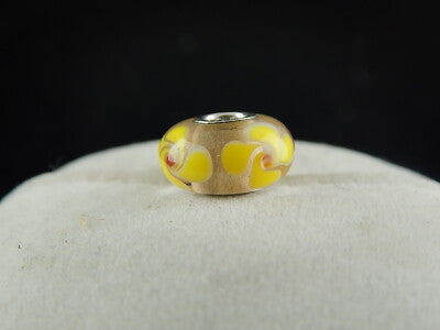 VINTAGE CIONDOLO CHARM TROLLBEADS VETRO DANISH COPENHAGEN DESIGN PRE 2000 #6