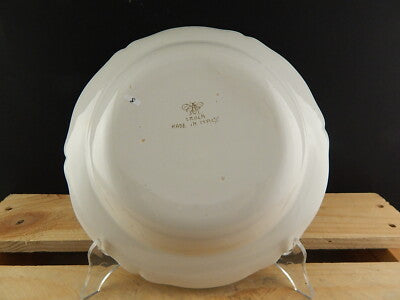 ANTICO 1946 PIATTO FONDO CERAMICA IMOLA TECNICA E DECORO SETTECENTO ITALIANO #8