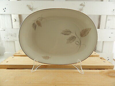 ANTICO ELEGANTE VASSOIO PORCELLANA H&CO HEINRICH SELB BAVARIA AUTUNNO