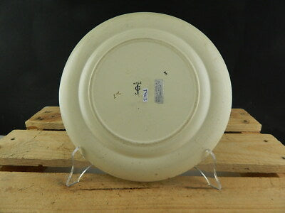 ANTICO RARO PIATTO CERAMICA INGLESE NILE JONES & SONS STOKE TRENT POTTERY 1874