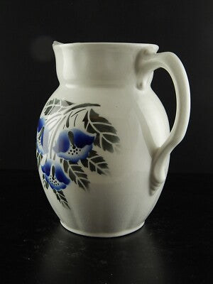 ANTICA CARAFFA BROCCA VERSATOIO CERAMICA SVEDESE RORSTRAND ART NOUVEAU LIBERTY