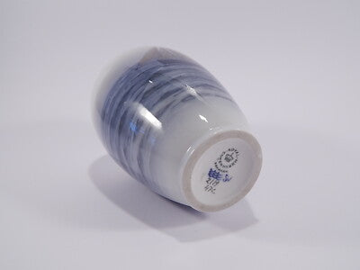 VASO VINTAGE ROYAL COPENHAGEN "Marina con Barca Vichinga"