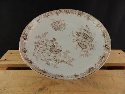 ANTICA RARITÀ PREZIOSA ALZATA CENTROTAVOLA MAIOLICA CERAMICA SAVONA METÀ 1800