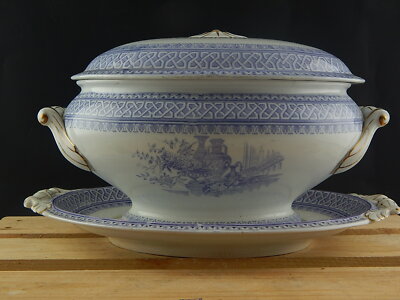 ANTICA 1863 MUSEO INTROVABILE CENTROTAVOLA ZUPPIERA BODLEY&C PRINCESS ALEXANDRA