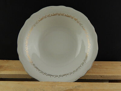 ANTICA CIOTOLA INSALATIERA ART DECO PORCELLANA RICHARD GINORI 1939 DIFETTO