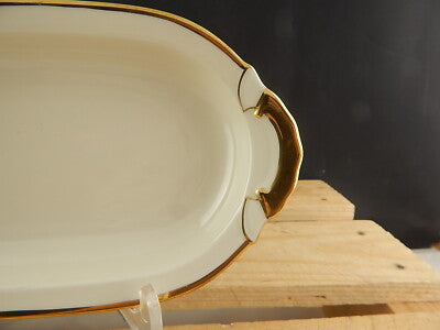 ANTICO ART DECO VASSOIO RAVIERA PIATTO PORCELLANA VOHENSTRAUSS BAVARIA SELTMANN