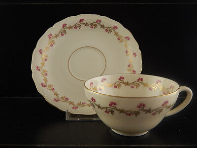 ANTICO ELEGANTE SERVIZIO DA TÈ PORCELLANA SELTMANN WEIDEN BAVARIA ANNI'40