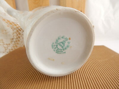 ANTICO SERVIZIO CAFFÈ PORCELLANA ARGENTO MITTERTEICH BAVARIA US ZONE ANNI '40