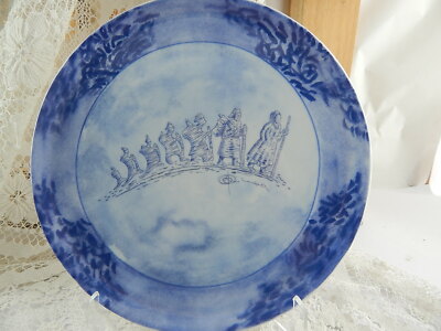 COLLEZIONE CERAMICA VEDOVA BESIO G. MASCIARELLI PIATTO PELLEGRINO GIUBILEO 2000