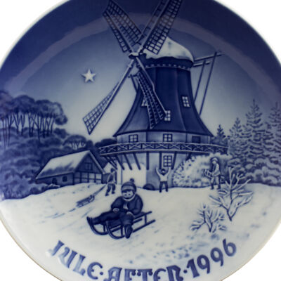 ROYAL COPENHAGEN BING&GRONDAHL PIATTO DI NATALE 1996 ORIGINALE PORCELLANA PRIMA