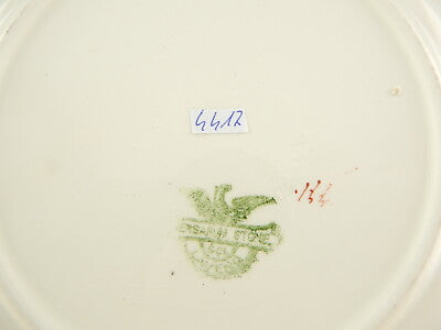 ANTICO PIATTO CERAMICA LAVENO VERBANUM STONE FINE 800 COLLEZIONE PASTORALE