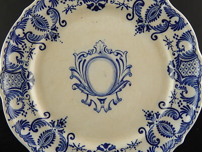 ANTICO PIATTO PIANO SOCIETA' CERAMICA ITALIANA MARCHIO 20 LAVENO VECCHIO MILANO