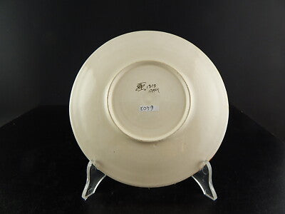 ANTICO RARO PIATTO DECORATIVO RAFFAELLESCO CERAMICA LA COLONNATA S.FIORENTINO #