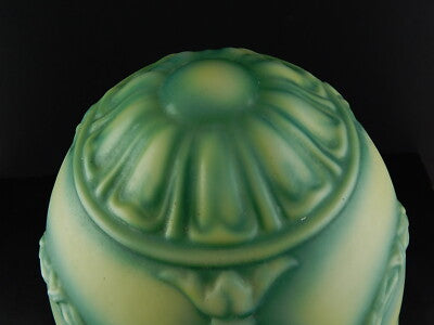 LAMPADARIO ANTICO AUTENTICO LIBERTY ART NOUVEAU VETRO DECORO NEO CLASSICO