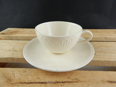 VINTAGE '50 RARA TAZZA TE' CERAMICA TERRAGLIA AVORIO SCI LAVENO ANTONIA CAMPI #