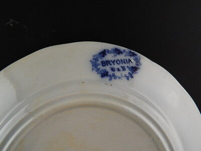 ANTICO PIATTO PIANO VILLEROY&BOCH BRYONIA PORCELLANA ART NOUVEAU 800 #22