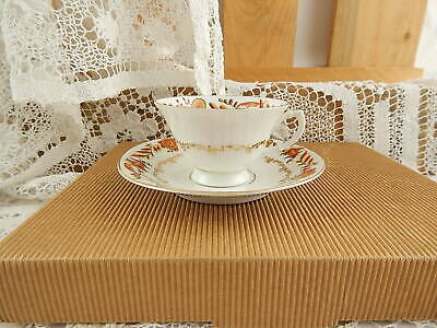 ANTICO PREZIOSO SET CAFFE’ IMPERO PORCELLANA MANIFATTURA SCHUMANN 1945 BAVARIA#