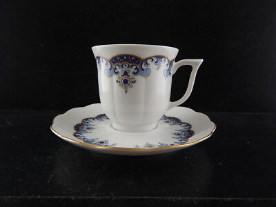 VINTAGE TAZZINA CAFFE' PIATTINO PORCELLANA JOHANN SELTMANN VOHENSTRAUSS BAVARIA