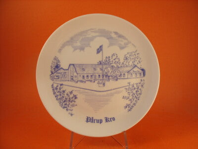 PIATTO IN PORCELLANA DI COPENHAGEN PARUP KRO
