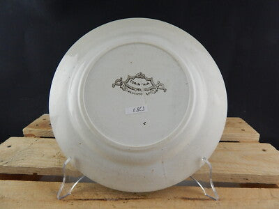 WEDGWOOD&CO CORINTHIA ANTICO RARO PIATTO CERAMICA FINE 1800 COLLEZIONE #5383