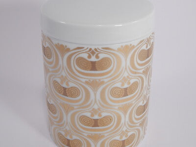 VINTAGE RARA URNA CON COPERCHIO PORCELLANA ROSENTHAL ANNIVERSARIO 100 ANNI