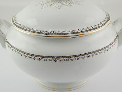 ANTICA ZUPPIERA PORCELLANA SOCIETA' CERAMICA ITALIANA LAVENO VERBANUM STONE 1928