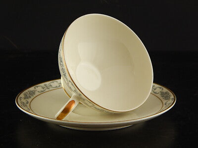 VINTAGE TAZZA DA TÈ ROSENTHAL THOMAS PREZIOSA PORCELLANA AVORIO MODELLO IMPERO