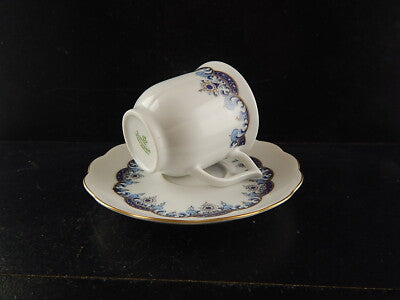 VINTAGE TAZZINA CAFFE' PIATTINO PORCELLANA JOHANN SELTMANN VOHENSTRAUSS BAVARIA