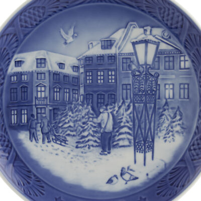 ROYAL COPENHAGEN PIATTO DI NATALE 2018 ORIGINALE CON SCATOLA PRIMA SCELTA