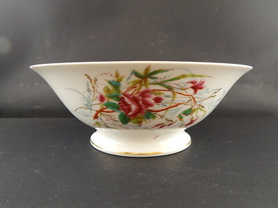 ANTICA FRUTTIERA CENTROTAVOLA ALZATA PORCELLANA LIMOGES CHARLES FIELD HAVILAND